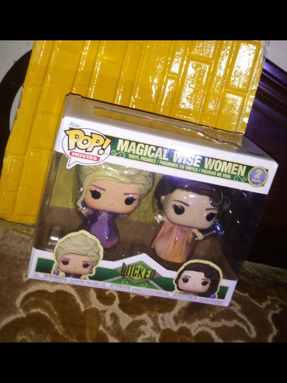 Funko Pop! Movies Wicked Magical Wise Women Idina Menzel Kristen Chenoweth Oz - Picture 2 of 3